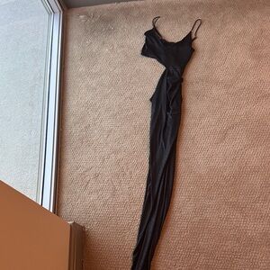 Elegant Black Maxi Dress
